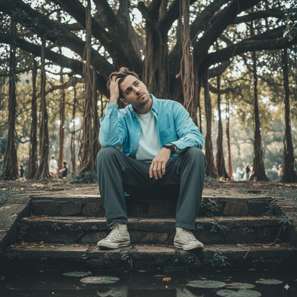 Abandoned Pond Stairs