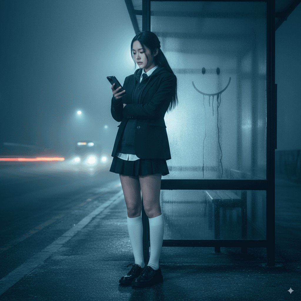 Korean Night Portrait